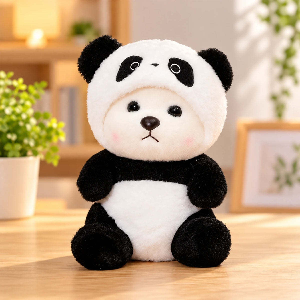 Black And White Hoodie Panda