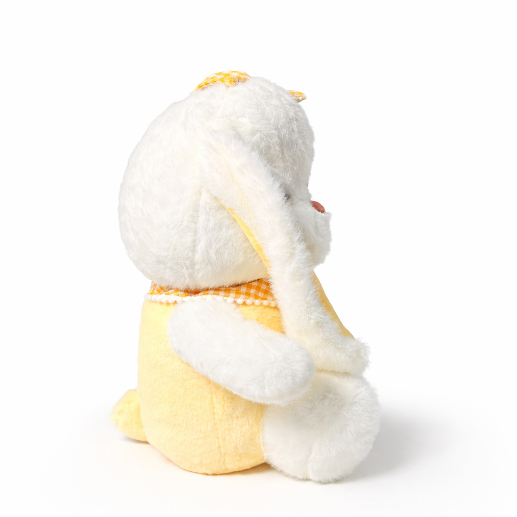 Cute Plush Rabbit Soft Toy with Heart Pin