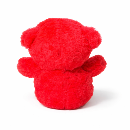 Red Teddy Bear Soft Toy – Cute Plush Stuffed Bear for Kids
