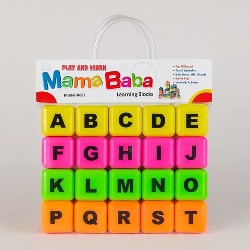 ABC Early Learning Alphabets Blocks