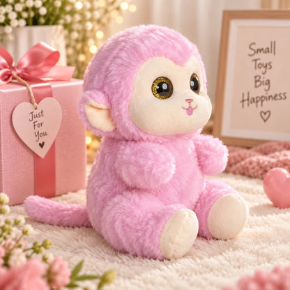 Big Eyes Monkey Plush Toy