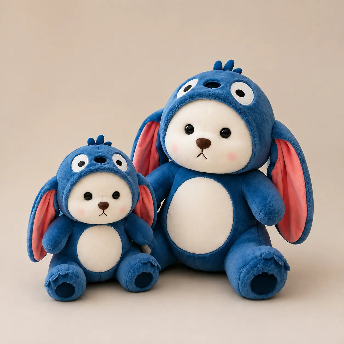 Blue Hoodie Teddy Bear – Cute Stuffed Teddy with Cap