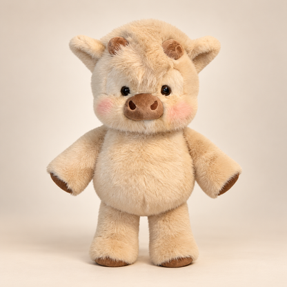Cute Running Cow Plush Toy – Soft and Cuddly Stuffed Animal | Toys Hutch