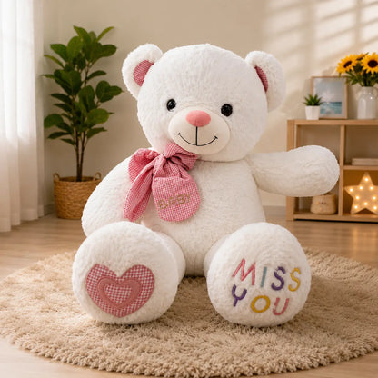 Giant Teddy Bear White