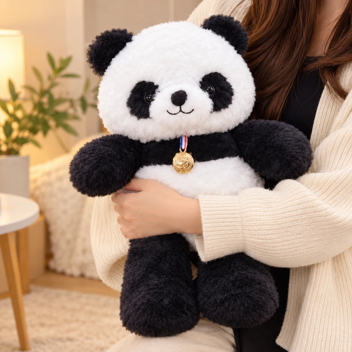 Gold Medal Panda Plush Toy