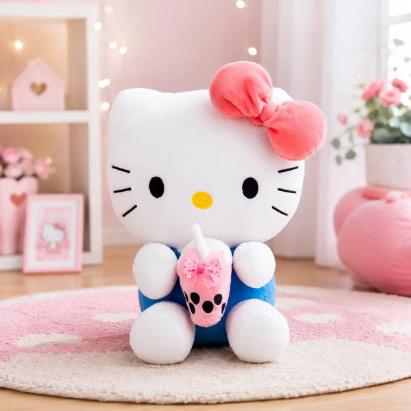 Hello Kitty Bubble Tea Soft Toy