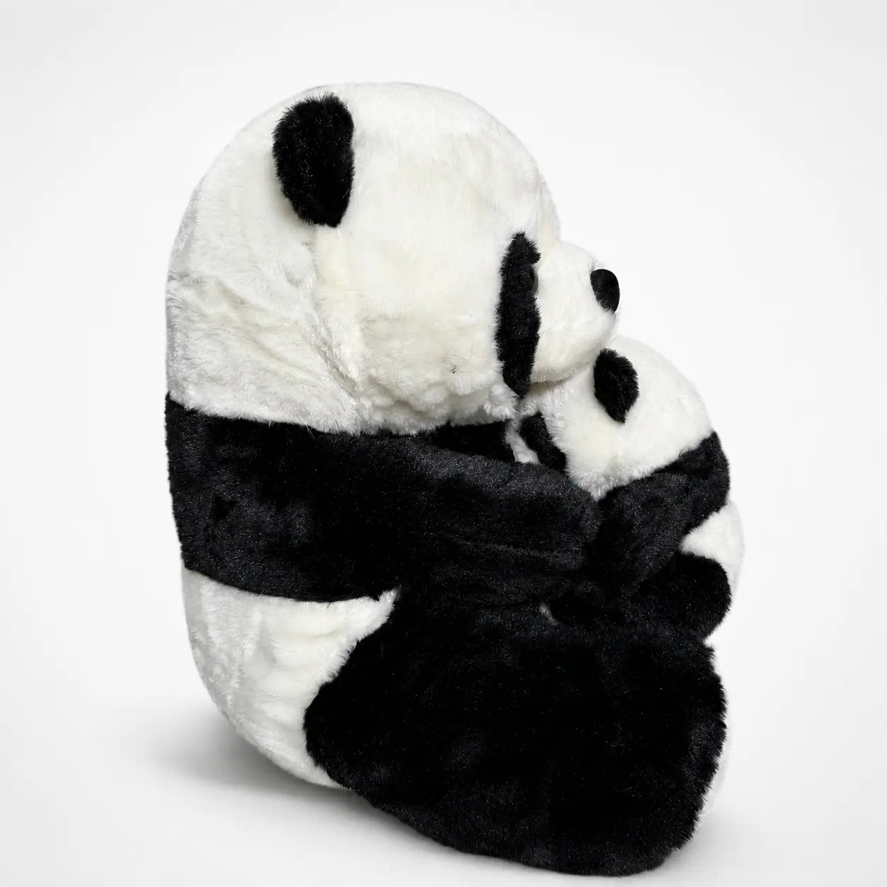 Mother and Baby Panda Plush Toy Right View