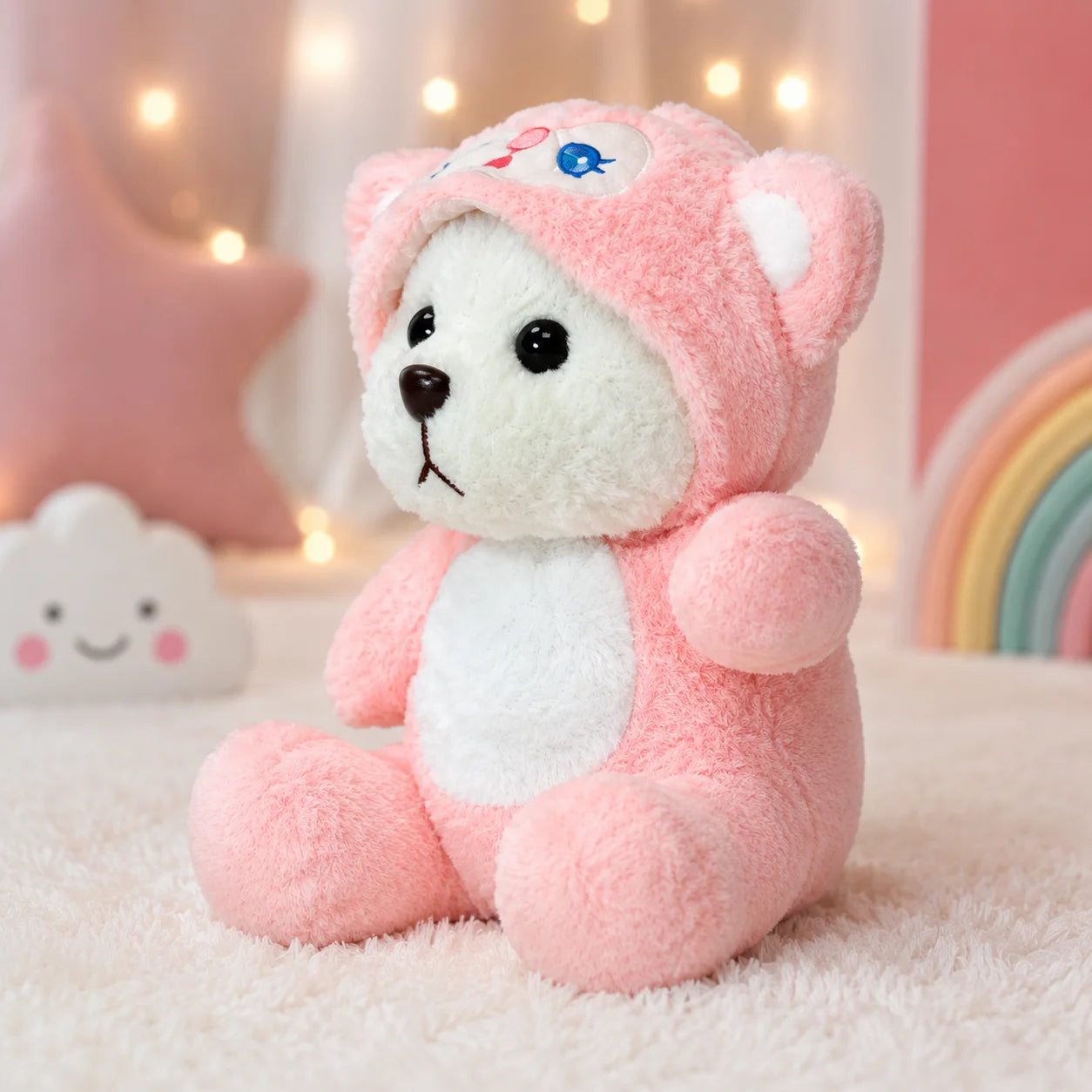 Pink Bear Doll