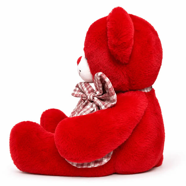 Red Teddy Bear Left View