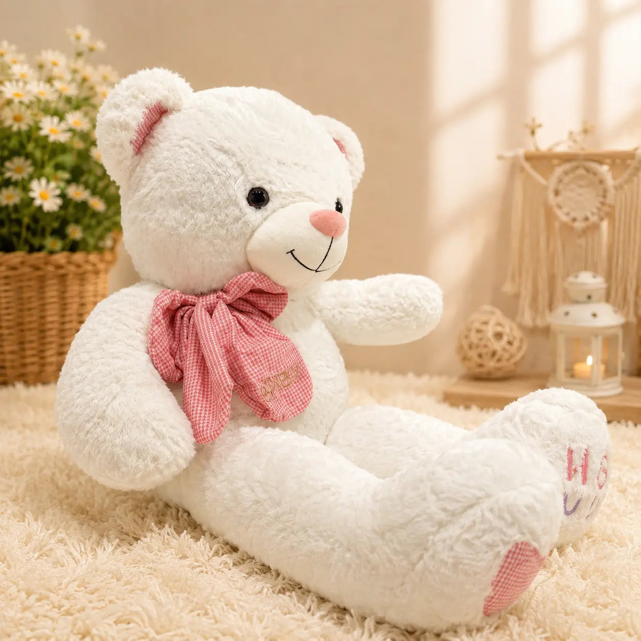 White Giant Teddy Bear