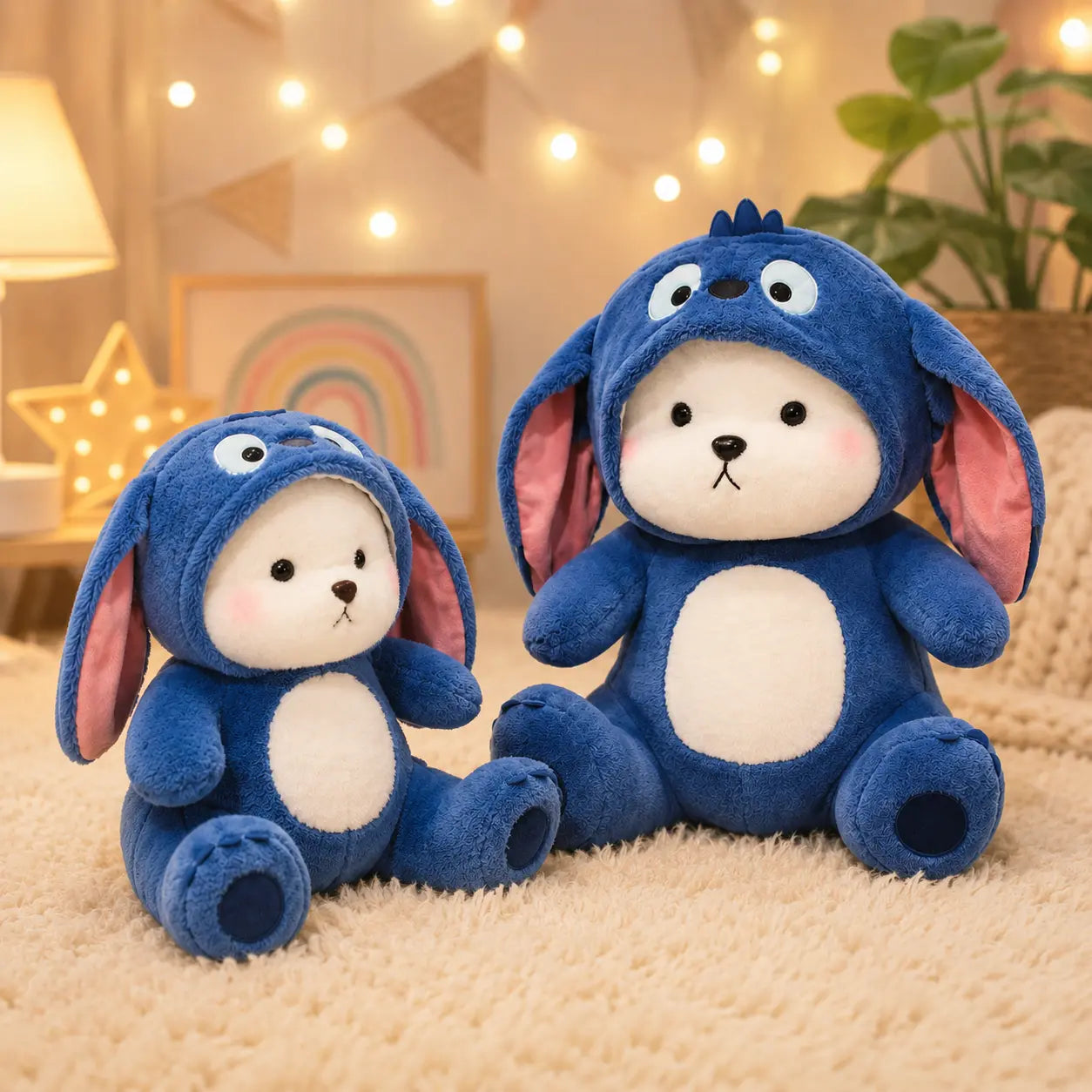 blush teddy bear