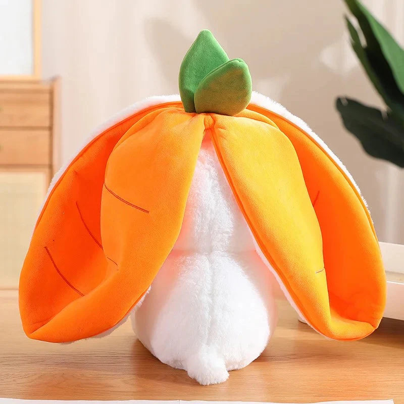 strawberry rabbit plush