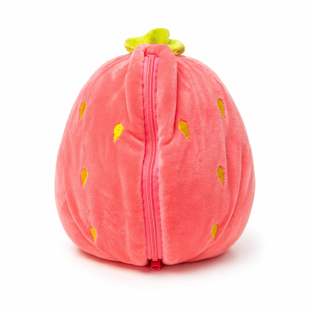 strawberry rabbit soft toy