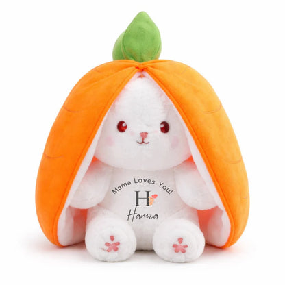 strawberry rabbit soft toy