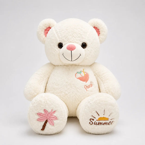 white teddy bear